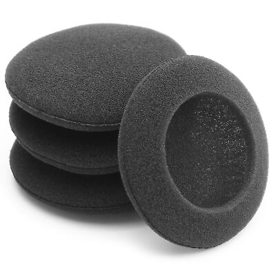 #ad 4 x Foam Ear Pads Sponge Cushions For Earphones amp; Headphones 50mm $9.99