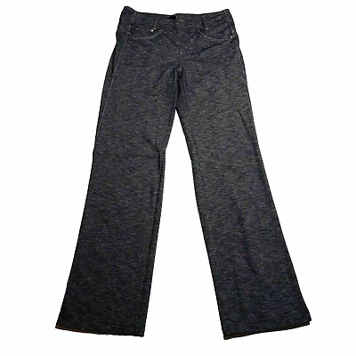#ad Kuhl Mova Women’s 10 Short Straight Pull On Pants Heathered Gray Distressed $19.99