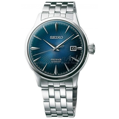 #ad New Seiko Pre sage SRPB41J1 Blue Gradation Automatic Dress Watch SRPB41 $419.00