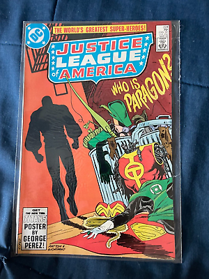 #ad Justice League of America DC 1984 #224 VF $4.99
