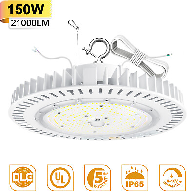 #ad #ad 150Watt UFO LED High Bay Light Dimmable Shop Warehouse Commercial Lighting Lamp $70.60