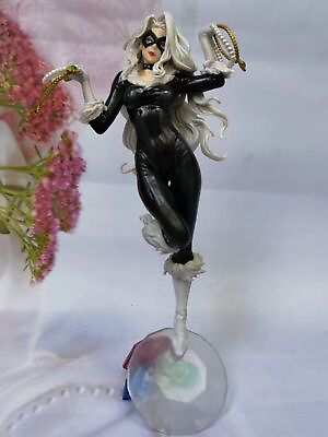 #ad Marvel BISHOUJO STATUE Wonder Woman Black Cat Figurines Model Boxed Collectibles $28.50