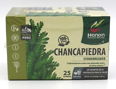 #ad 25 Tea bags Chanca Piedra Hierba Stone Braker Tea bags 1 Box $11.99