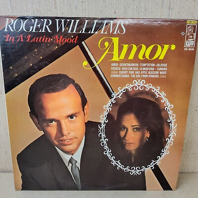 #ad Roger Williams In A Latin Mood Amor LP Record $9.76