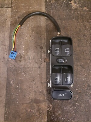 #ad 01 07 MERCEDES W203 C280 FRONT DRIVER SDIE POWER WINDOW SWITCH OEM A2038210679 $34.99