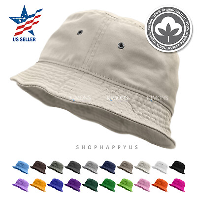#ad Bucket Hat Hunting Fishing Outdoor Boonie Visor Summer Cap Unisex 100% Cotton II $10.75