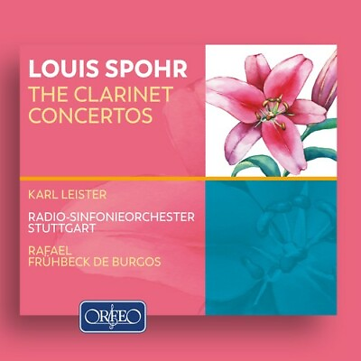 #ad Spohr Leister Burgos Clarinet Concertos New CD 2 Pack $17.53