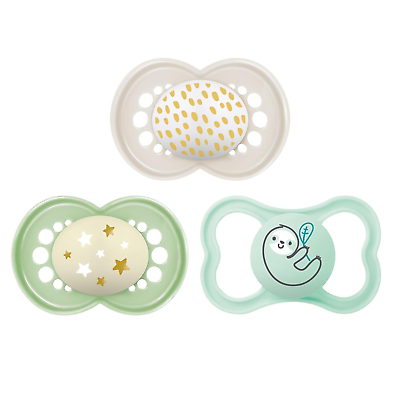 #ad Variety Pack Baby Pacifier Includes 3 Types of Pacifiers Nipple Shape Helps Pr $14.63