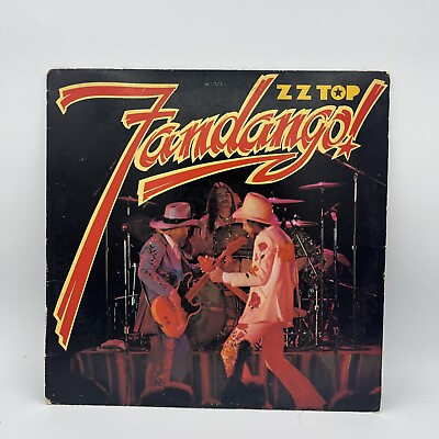 #ad ZZ Top Fandango LP Vinyl BSK 3271 W Insert Record VG Cover VG Insert VG $15.99