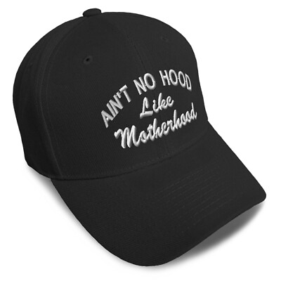 #ad Baseball Cap Ain#x27;T No Hood like Motherhood Parenthood Dad Hats for Men amp; Women $19.99