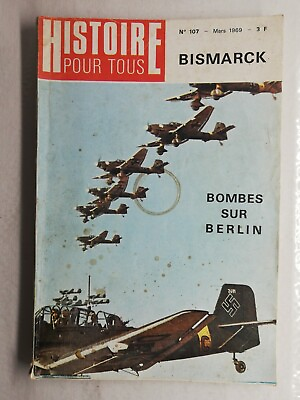#ad HISTORY for All Steering Alain Décaux Mars 1969 No 107 Bismarck $20.06