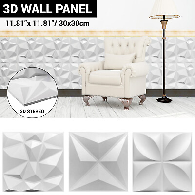 #ad Modern Decorative Wall Panel 3D Effect Wall Decor PVC Panels Cladding Panels $354.89