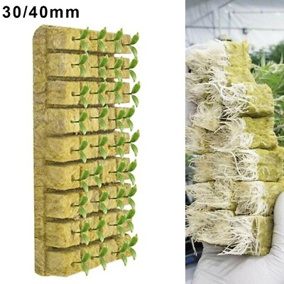 #ad High density Hydroponic Grow Media Cubes for Healthy Plant Growth 50 Pieces $11.82
