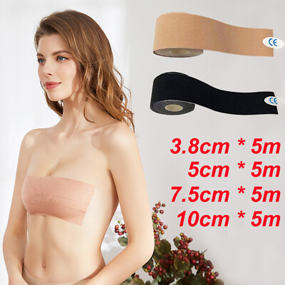 #ad Invisible Breast Lift Tape 5M Roll Push up Boob Shape Bra Nipple Cover Sticker $8.95