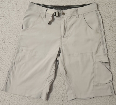 #ad PrAna Zion II Shorts Mens Size 32 x 12quot; Inseam Belted Stretch Hiking Camping $23.95