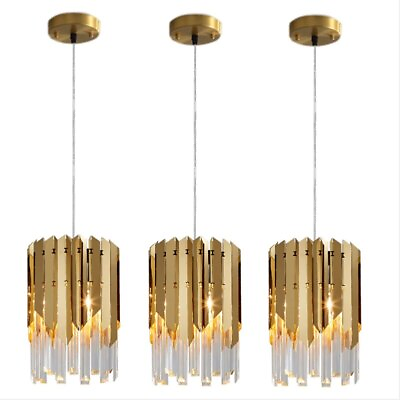 #ad Modern Light Luxury Crystal Chandeliers Bedroom LED Lighting Decorative Lamp $88.99