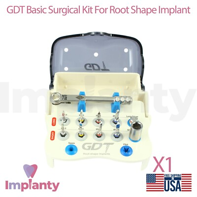 #ad GDT Basic Kit For Root Shaped One Piece Lance Drills Dental Instrument Tool $589.90