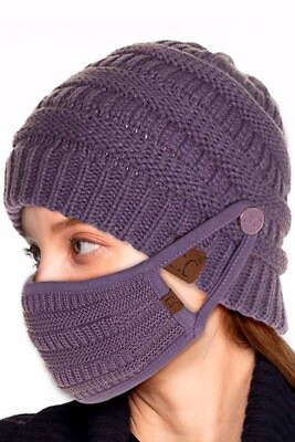 #ad C.c Excl. Hat w Facemask Set Winter Set Hat and Mask Set Assorted Colors USA $25.99