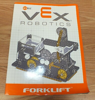 #ad Genuine Hex Bug VEX Robotics Forklift Instruction Book Only **READ** $10.08