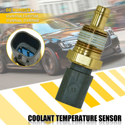 #ad Radiator Temperature Temp Sensor Coolant Water For Dodge Switch Chrysler replace $12.99