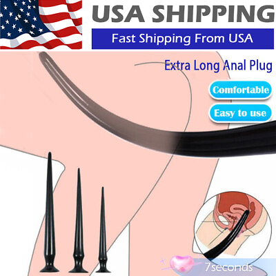 #ad Super Long Butt Plug Huge Flexible Anal Dildo Suction Cup Sex Toy for Women Men $8.54