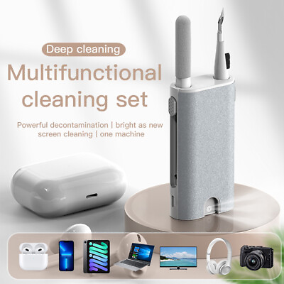 #ad Cleaner Kit for Airpods Earbuds Cleaning Earphones Case Brush iPhone iPad Galaxy $13.23
