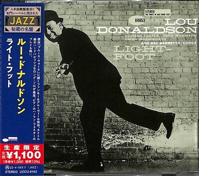 #ad Lou Donaldson Light Foot New CD Ltd Ed Reissue Japan Import $14.65