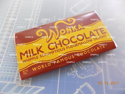 #ad Custom 2005 Vintage Style Willy Wonka amp; Chocolate Factory Replica Wonka Bar T1 $25.00