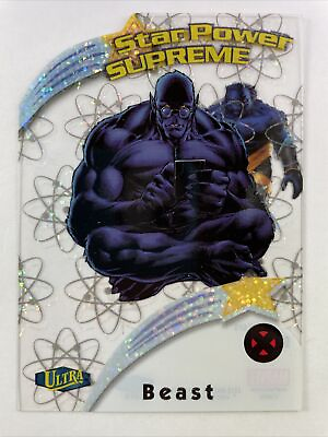#ad 2015 Marvel Fleer Retro 1997 98 Ultra Star Power Supreme Beast #2SPS $39.87