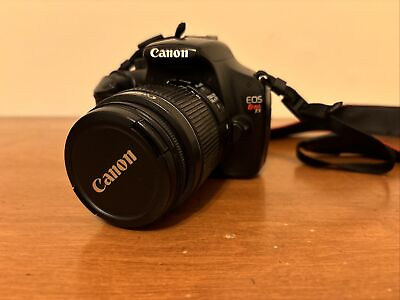 #ad Canon EOS Rebel Canon EOS Rebel T3 12.2MP Digital SLR Camera Black Kit w ... $135.00
