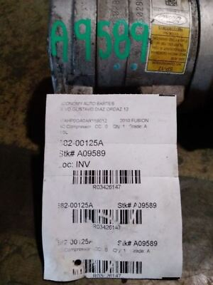#ad AC Compressor VIN A 8th Digit Fits 06 12 FUSION 3426147 $63.99