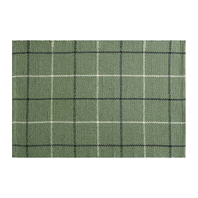 #ad Home Dcor Collection Sage Plaid Layering Accent Rug Multi 24quot; x 36quot; 1 Pack $23.67