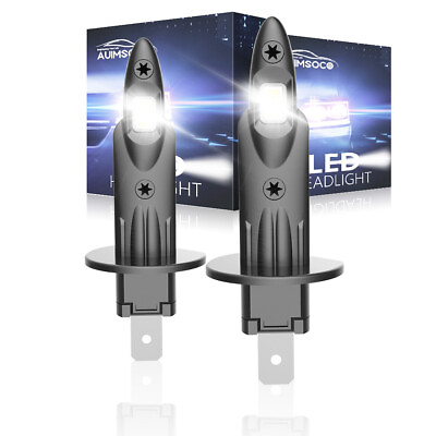 #ad 2Pcs Super Bright H1 LED Fog Driving Light Bulbs Conversion Kit DRL 6000K White $29.99