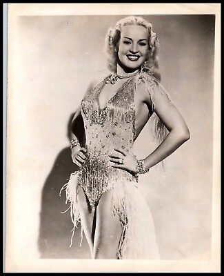 #ad HOLLYWOOD Beauty BETTY GRABLE SEDUCTIVE STUNNING PORTRAIT 1941 ORIG Photo 122 $62.99