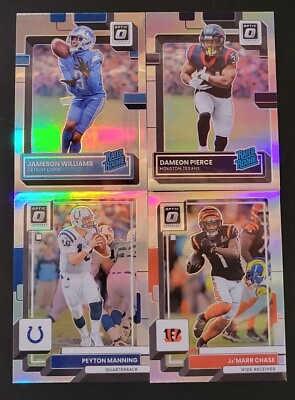#ad 2022 Optic Football HOLO PRIZMS with Rated Rookies You Pick the Card $1.40