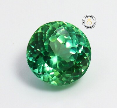 #ad CERTIFIED Loose Gemstone 14.90 Ct Natural Bi Color Unheated Round Cut Tourmaline $86.57