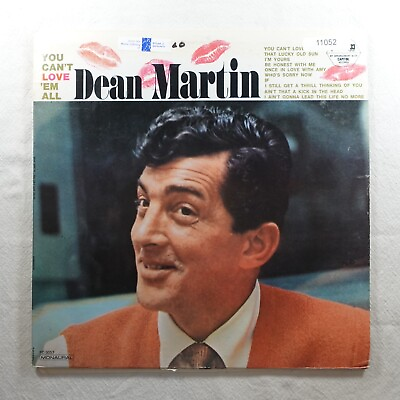 #ad Dean Martin You Can#x27;T Love Em All Record Album Vinyl LP $9.77