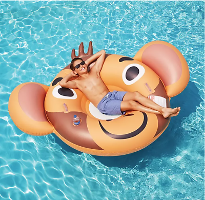 #ad Oversized Inflatable Pool Float Monkey $10.00