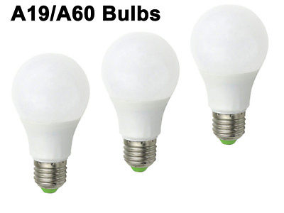 #ad 3pcs 60W Equivalent E27 E26 LED 5W A19 A60 12V 24V LED Light Globe Bulb Lamp H $15.19
