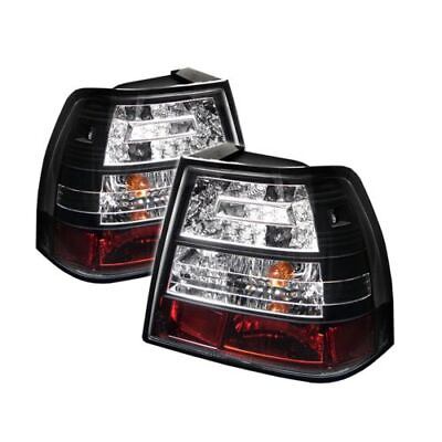 #ad Spyder Auto 5008411 LED Tail Lights Black For 1999 2004 Volkswagen Jetta NEW $190.69