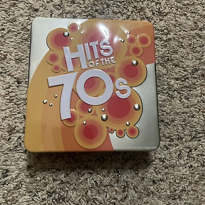 #ad # 1 HITS OF THE Hits Of The 70s 3 CD Box Set Collector#x27;s Edition Tin. $14.00