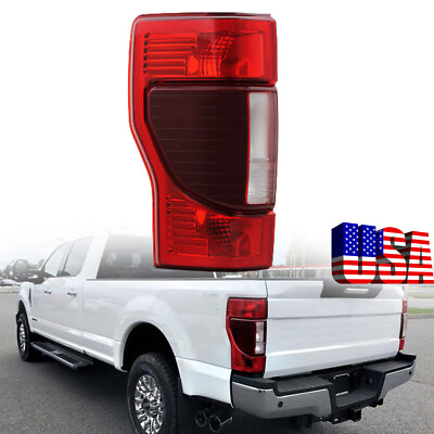#ad Left Tail Light w Blind Spot Non LED For Ford F250 F350 Super Duty 2020 2022 $113.30