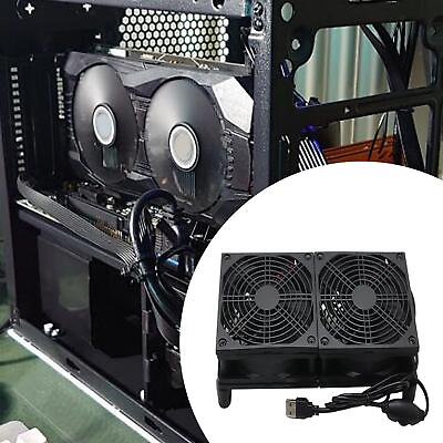 #ad Computer Fan 2400RPM USB Cooling Fan for Chassis Wireless Router Set Top Box $39.28