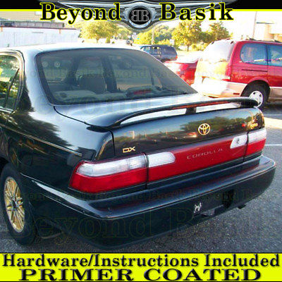 #ad For 1993 94 1995 1996 1997 Toyota Corolla Factory Style Spoiler Wing W L PRIMER $78.99
