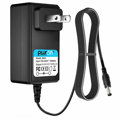 #ad PwrON AC 110 240V Converter Adapter DC 13.5V 1A 1000mA 5.5mmx2.5mm Charger Power $7.99