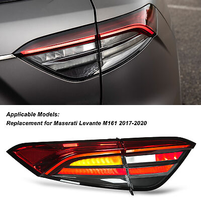 #ad Car Facelift Style LED Tail Lights Rear Lamp Red Shell For Levante M161 $695.87
