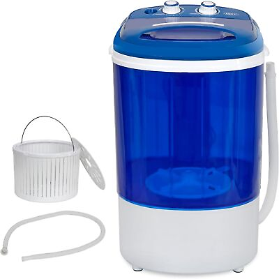 #ad Portable Mini Washing Machine Compact 2 in 1 Washer amp; Spinner Single Bucket 9lbs $61.58