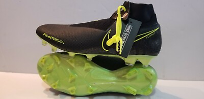 #ad Nike Phantom Vision Legend DF FG Black Volt Soccer Cleat AO3262 007 Size 13 $107.99