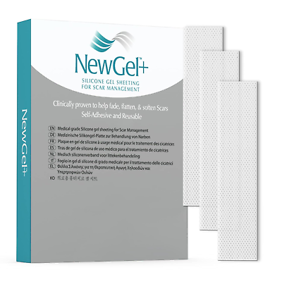 #ad Newgel Advanced Silicone Scar Treatment Strip 1 Mm Thick for Optimal Occlusion $44.88