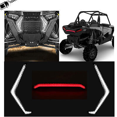 Front amp; Rear Fang Accent Light Kit For 19 23 Polaris RZR XP 4 Turbo 1000 2884053 $59.94